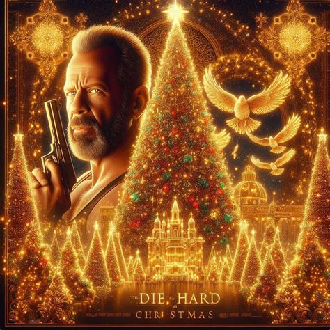 Die Hard as a christmas movie poster : r/weirddalle