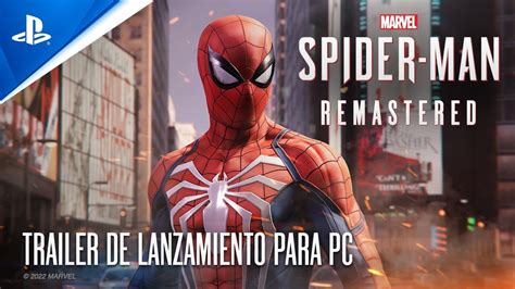 Marvels Spider Man Remasterizado Tr Iler De Lanzamiento I Pc Youtube