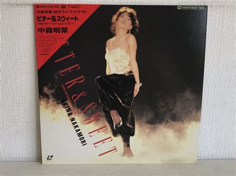 【やや傷や汚れあり】ld Bitter And Sweet 1985 Summer Tour Akina Nakamori 中森明菜