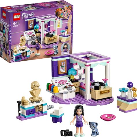 LEGO Friends Gran Dormitorio De Emma 41342 Amazon Es Juguetes Y