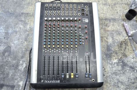 SoundCraft Spirit M4 Микшерный пульт. Англия — купить в Красноярске ...