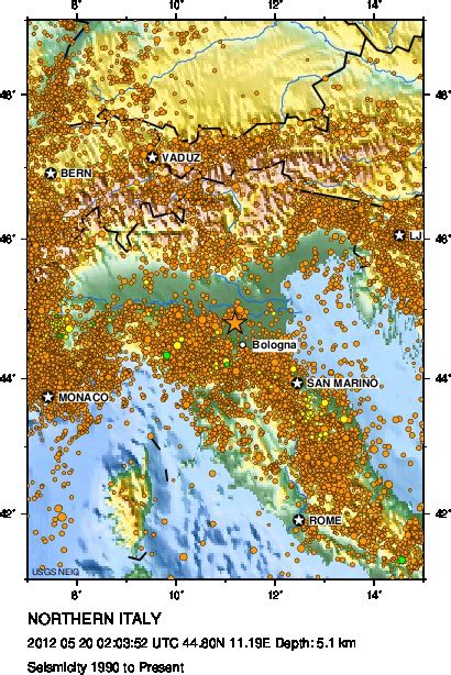 Deadly M60 Earthquake Struck Northern Italy The Watchers