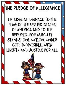 The Pledge of Allegiance (English, Spanish, and American Sign Language)