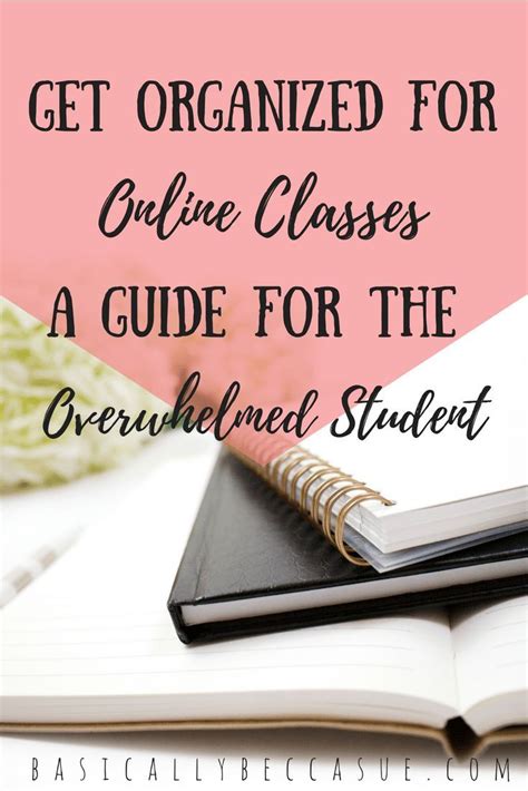 How to get organized for online classes a guide for the overwhelmed student – Artofit