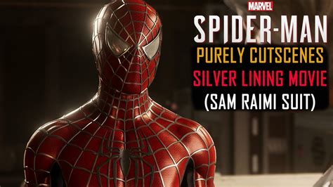 Spider Man Ps Silver Lining Dlc Movie Purely Cutscenes Sam Raimi