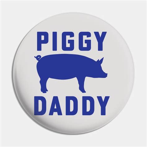 Pig Dad Piggy Daddy Pig Silhouette Pig Meme - Pig Dad - Pin | TeePublic