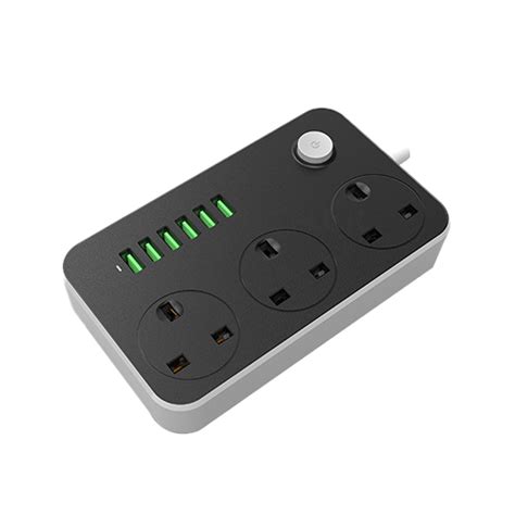 LDNIO SC3604 – Anti-Static Power Socket – 6x Fast Charge USB + 3x Power ...