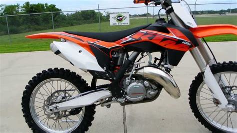 6499 2014 Ktm 125 Sx 2 Stroke Motocross Bike Youtube