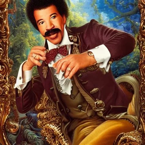 Lionel Richie With Mustache Realistic Regal Stable Diffusion Openart