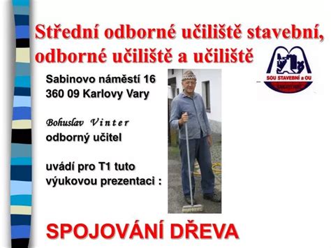 PPT Střední odborné učiliště stavební odborné učiliště a učiliště