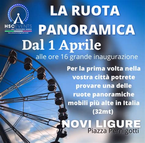 Arriva La Ruota Panoramica A Novi