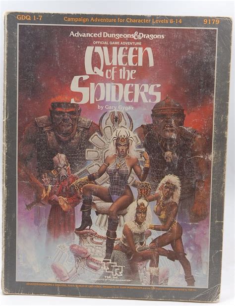 Queen Of The Spiders Advanced Dungeons Dragons Ad D Supermodule Gdq