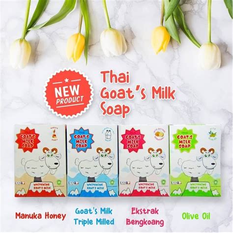 Jual Thai Goats Milk Soap All Variant 100g Shopee Indonesia