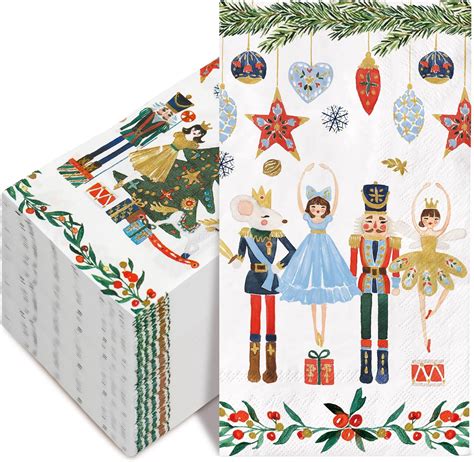 Amazon Sinmoe 200 Pcs Christmas Disposable Hand Towels For