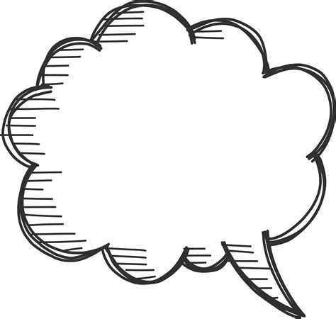 Speech balloon PNG transparent image download, size: 2739x2605px