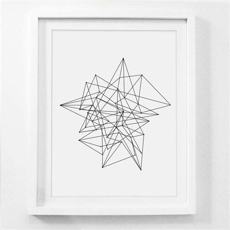 Geometric Print, Abstract Art, Minimalist Wall Art, Large Art Prints ...