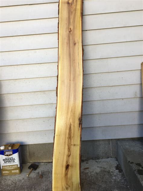 Black Locust Live Edge Slab Ebay