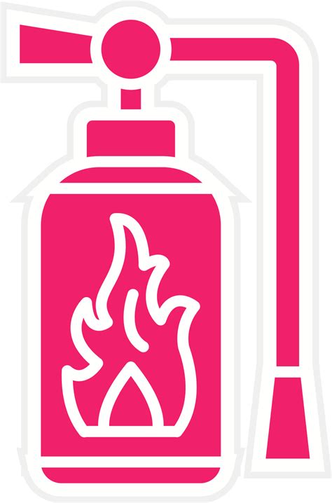 Fire Extinguisher Vector Icon Style 22446143 Vector Art At Vecteezy