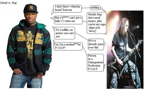 Metal vs. Rap by CobrazVeNoMx on DeviantArt