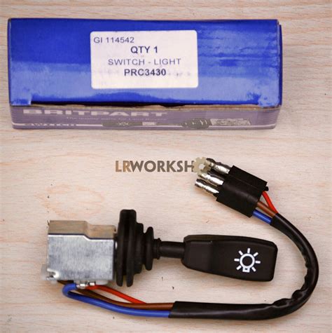 PRC3430 - Switch master lighting - Find Land Rover parts at LR Workshop