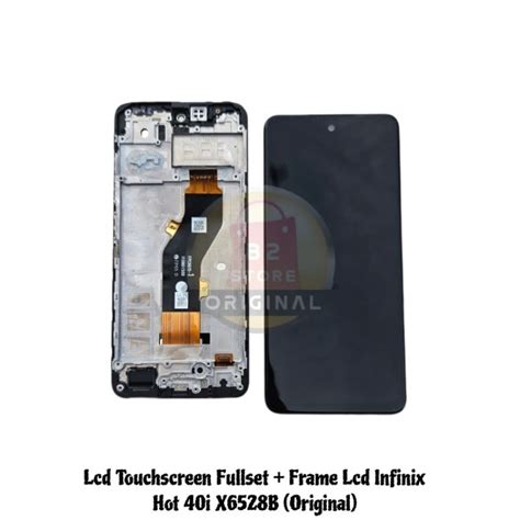 Jual Lcd Touchscreen Fullset Frame Lcd Infinix Hot 40i X6528B Original Shopee Indonesia