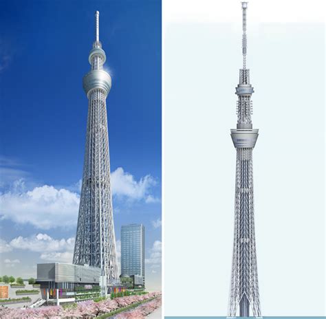 Tokyo Skytree World S Tallest Free Standing Communications Tower