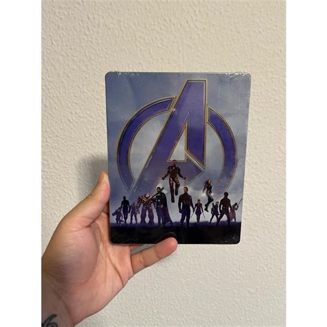 Steelbook Blu Ray Vingadores Ultimato Shopee Brasil