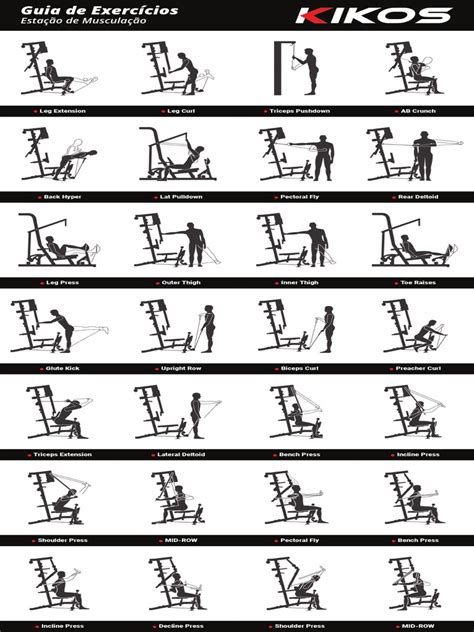 Guia De Exercícios Estação De Musculação Pdf