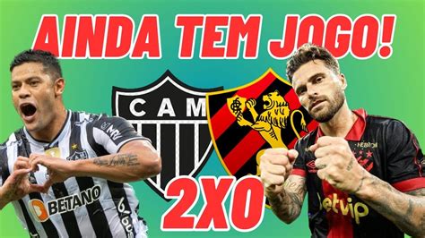 SPORT PERDE PARA O ATLÉTICO MINEIRO PELA COPA DO BRASIL NO JOGO DE IDA