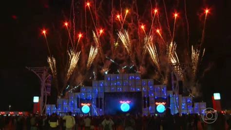 Rock In Rio Realiza Teste De Luz E Som A Queima De Fogos Jornal