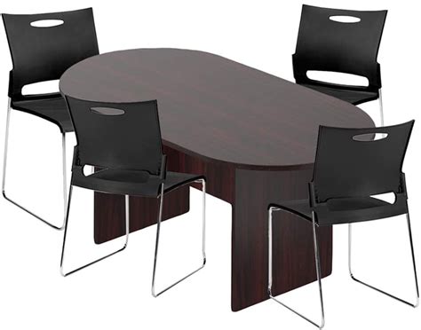 Gof 6ft 8ft 10ft Conference Table Chair G11310b Set Cherry