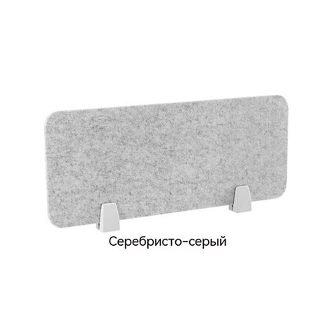Защитный экран для офиса 80х40 см, Настольное крепление, Волокно ...