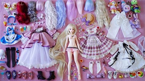 Rapunzel Delia PRINCESS MYOU DOLL BJD Unboxing Dress Up YouTube