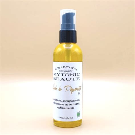 Huile de Pâquerettes Bio raffermissant visage poitrine décolleté