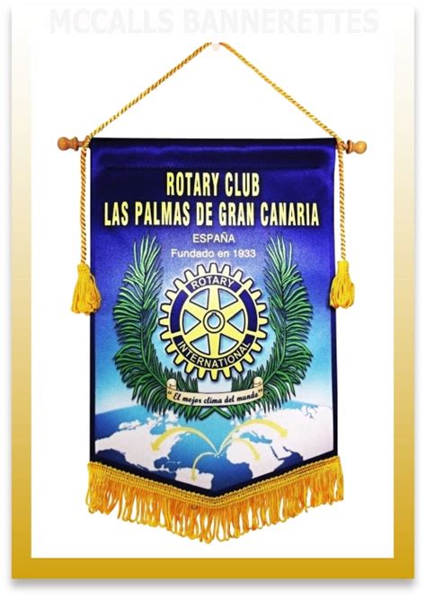 Rotary Banners Design Custom Pennants Design For Rotarians