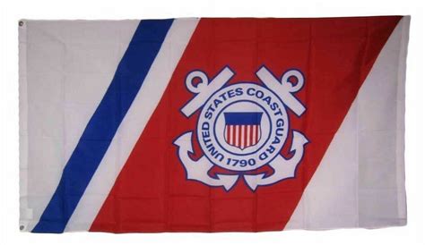 USCG Banner Flag United States Of America Coast Guard 1790 American 3x5