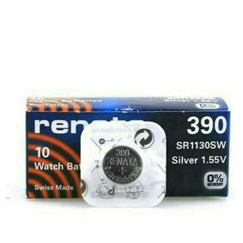 Jual BATTERY JAM TANGAN RENATA ORIGINAL SR 1130 390 Di Lapak PUTRA JAYA