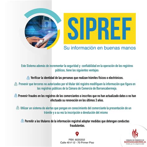 Cámara de Comercio de Barrancabermeja SIPREF Sistema Preventivo de