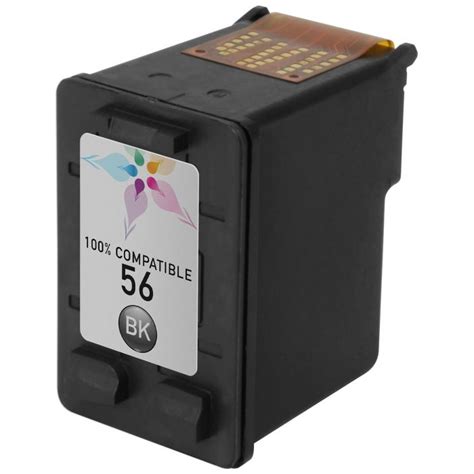 Remanufactured For HP C6656AN 56 Black Ink Cartridge 123inkjets