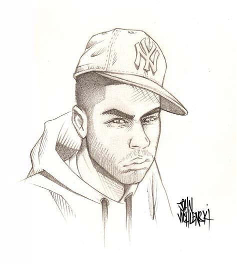 Rappers Drawing At Getdrawings Free Download