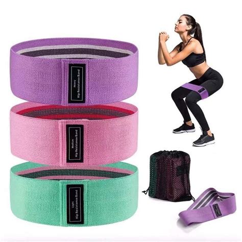 Booty Resistance Bands 3 Resistance Bands Hip Bands Loop Exercise Booty