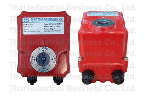 Hkc Electric Actuator Hq 006 Thai Industrial Business Co Ltd