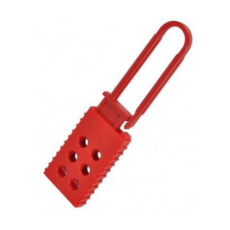 6 Hole Nylon Non Conductive Safety Lockout Hasp Kasp K20518 Light And