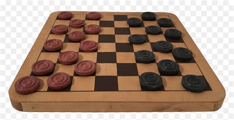 Checkered Drawing Checkers Game Clay Chess And Checkers Hd Png