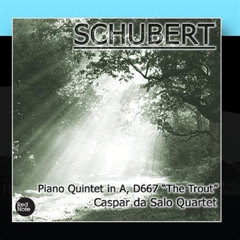 Caspar Da Salo Quartet Schubert Piano Quintet In A D667 The Trout