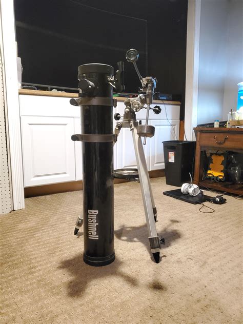 Was gifted this bushnell telescope and mount and dont know much about it. What can i expect from ...