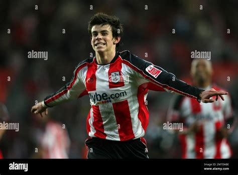 File photo dated 16-12-2006 of Southampton's Gareth Bale celebrates ...