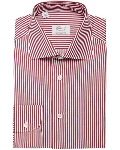 Pink Brioni Shirts For Men Lyst