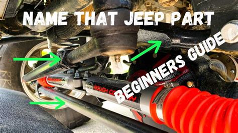 Exploring The Components A Visual Guide To Jeep JK Steering Parts