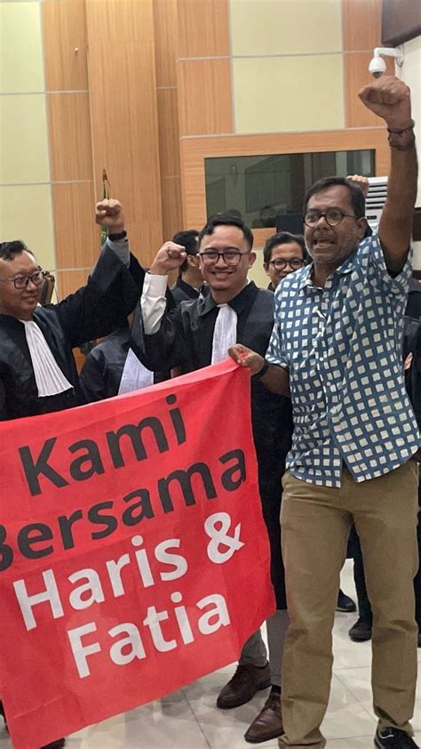 Alasan Hakim Vonis Bebas Haris Azhar Dan Fatia Dalam Kasus Pencemaran